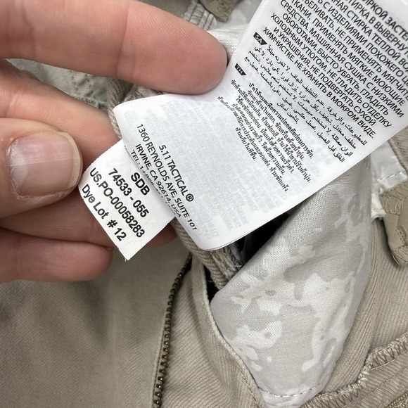 5.11 Tactical Coalition Pants jeans men's size 32 32x32 - Picture 7 of 12